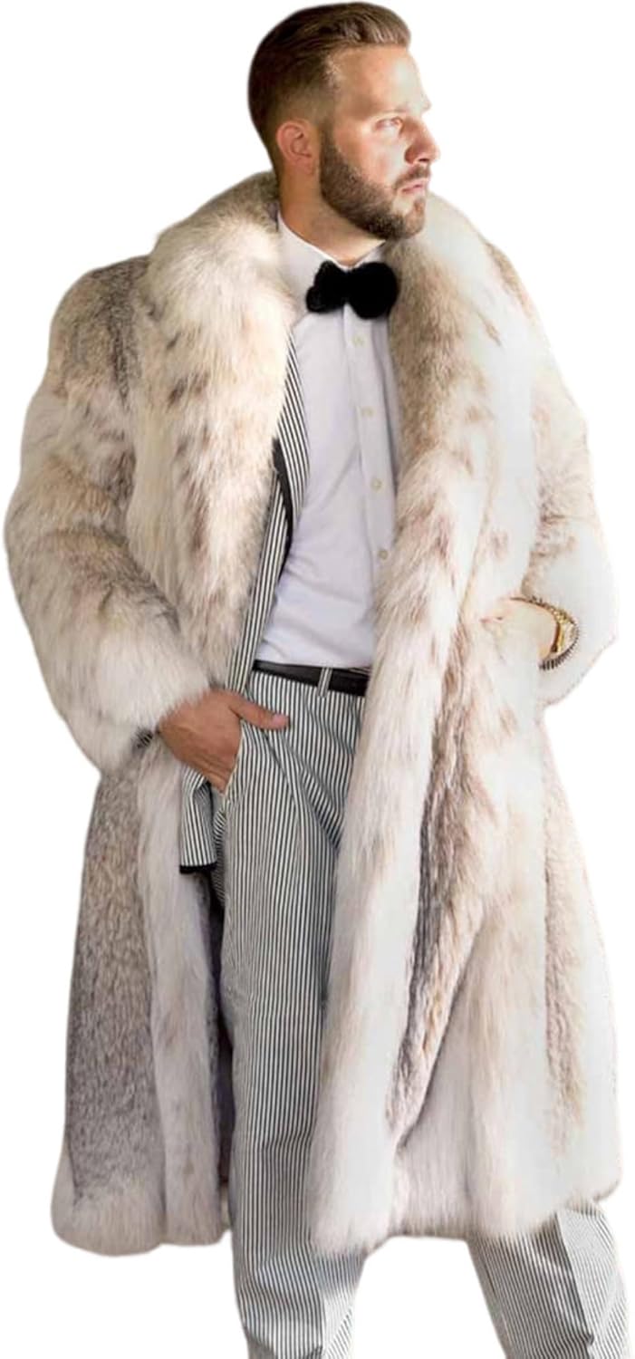 マックスアンドコー】黒毛皮コートラビットファー襟付きゴージャス13M